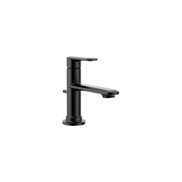Moen Greenfield One-Handle Bathroom Faucet in Matte Black 6504BL - main